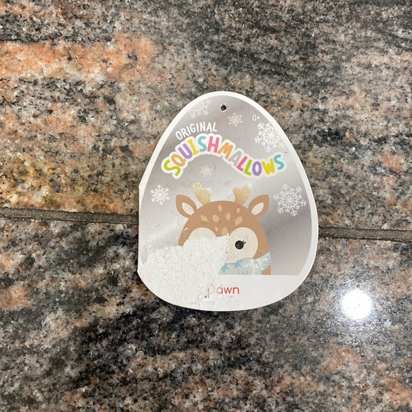 Squishmallows Dawn with teal scarf 5” - Picture 3 of 4